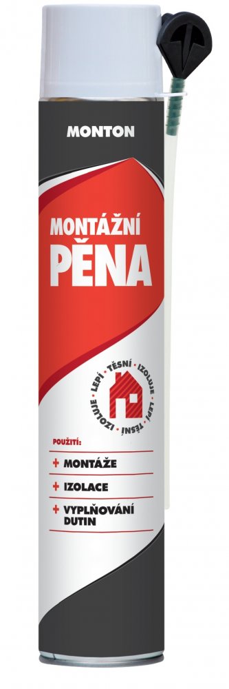 Pěna montážní trubičková Monton 750 ml