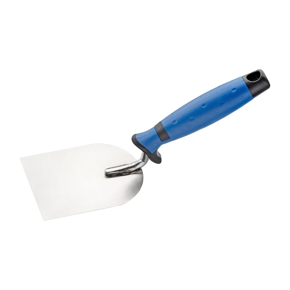 Lžíce štukatérská 100mm, nerez ocel 0,7mm, 2K držadlo