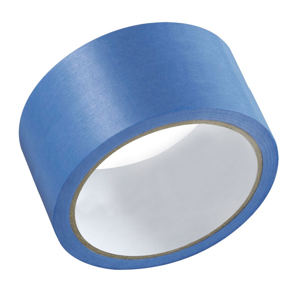 Páska malířská papírová 38mm/50m, UV 14, akrylát, T 120 °C, modrá