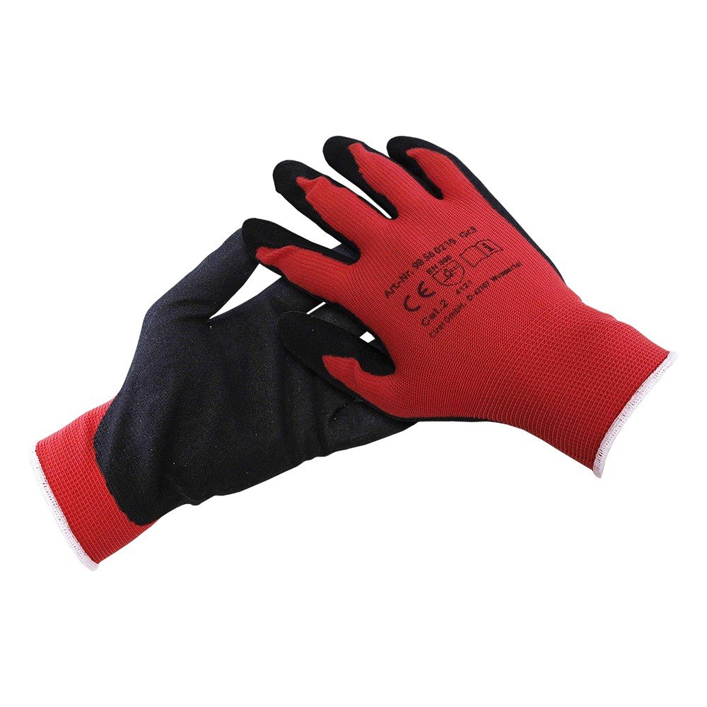 Rukavice nitrilové GeckoGrip L/9, cat2, EN388