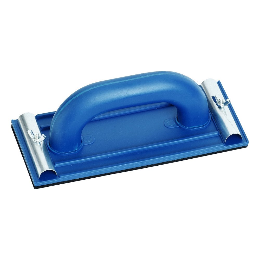 Bruska ruční 225×100 mm, držadlo tvar U, kovové klipy