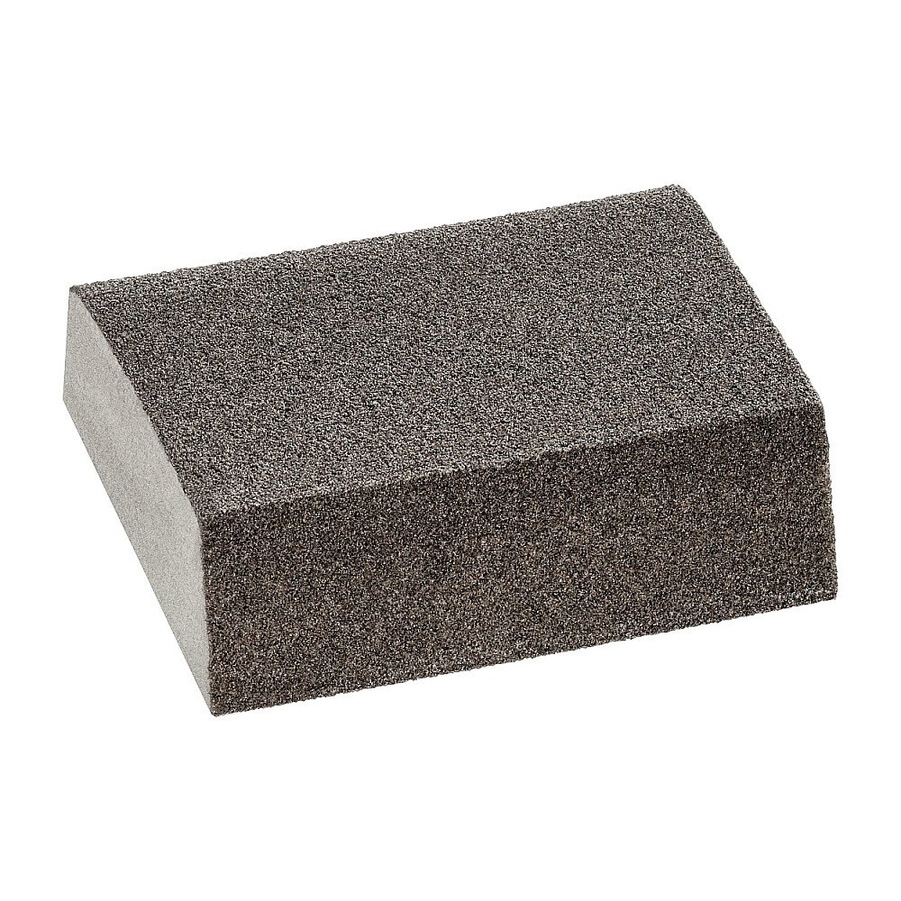 Houba brusná 100×68×26mm, P120, alu-oxid zrno, zaoblená