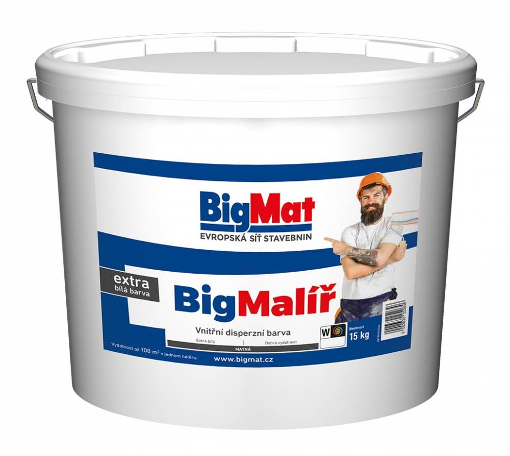 Barva malířská BigMalíř 15 kg