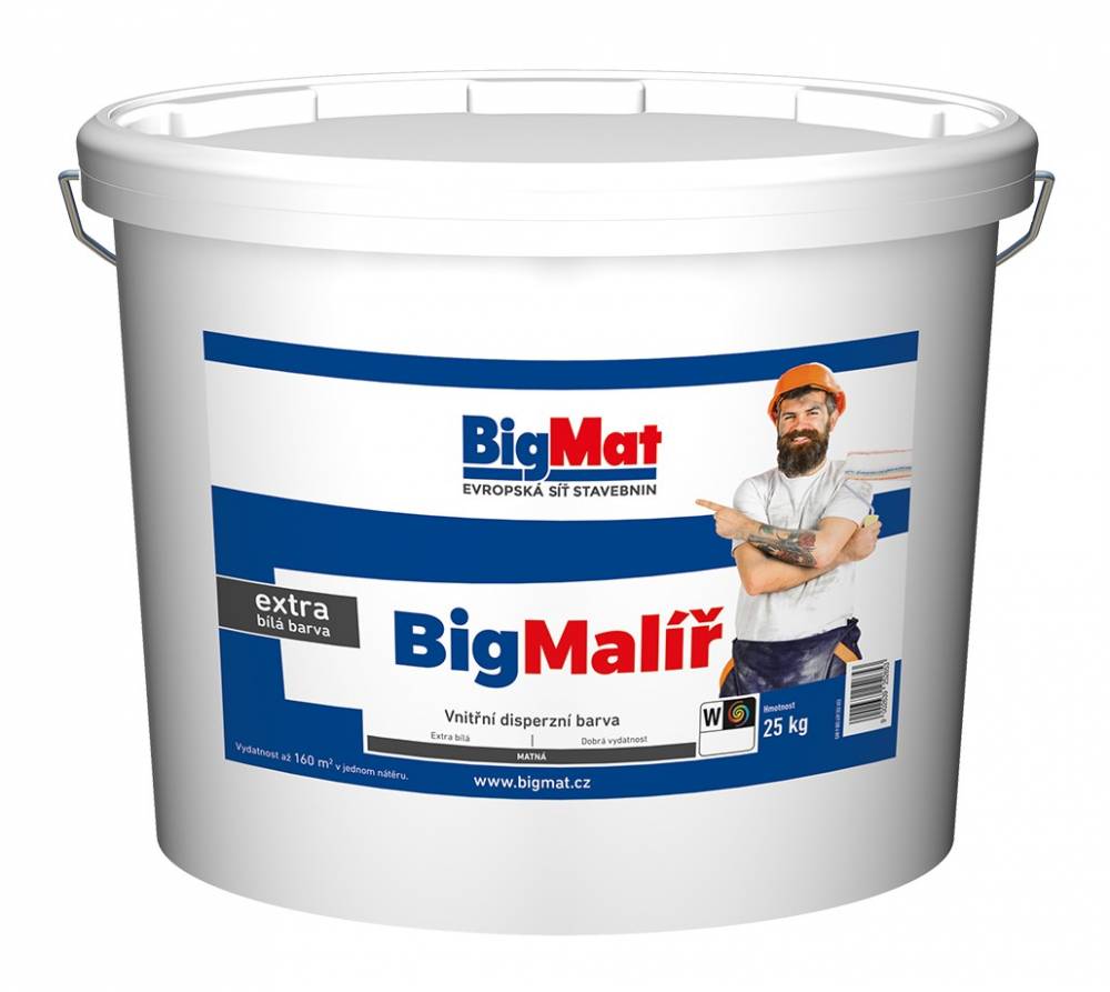 Barva malířská BigMalíř 25 kg