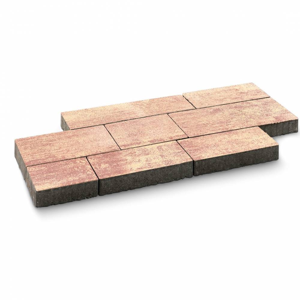 Dlažba betonová CS-BETON VALENCIA 60 mm colormix alba CP Plus