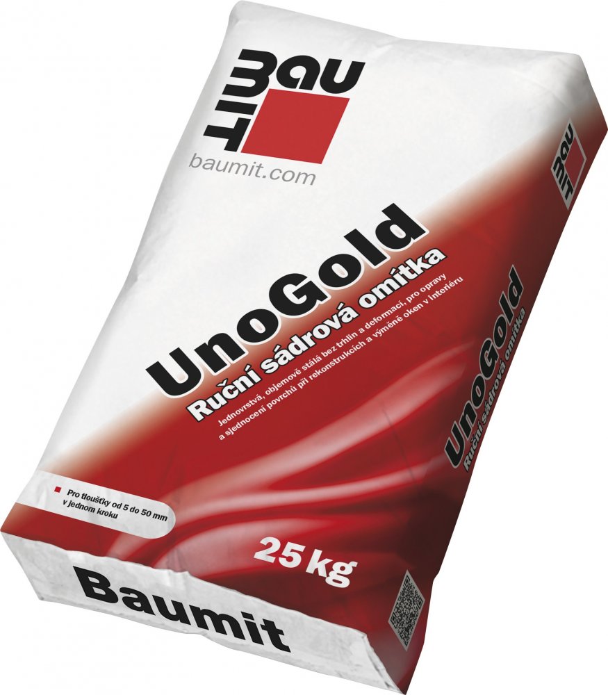 Omítka sádrová Baumit UnoGold 25 kg