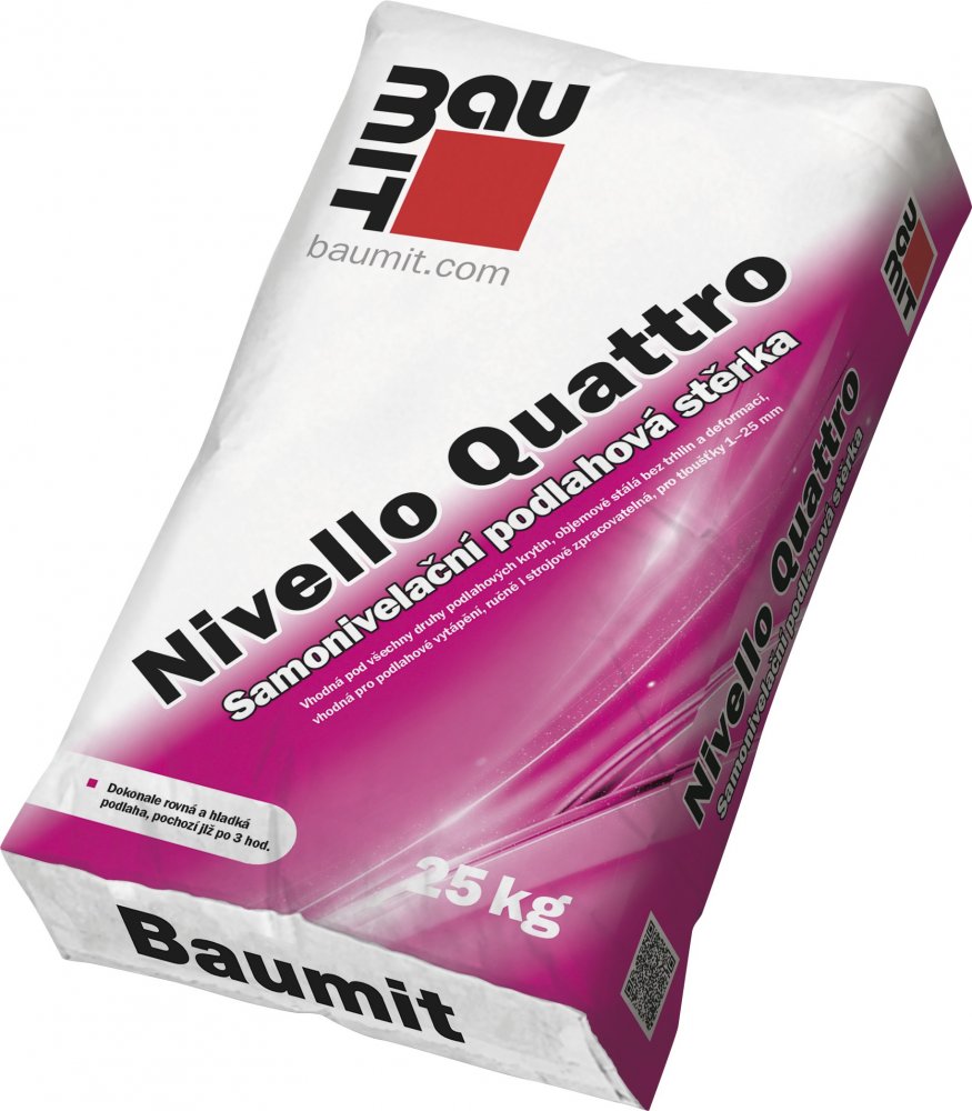 Hmota samonivelační Baumit Nivello Quattro 25 kg