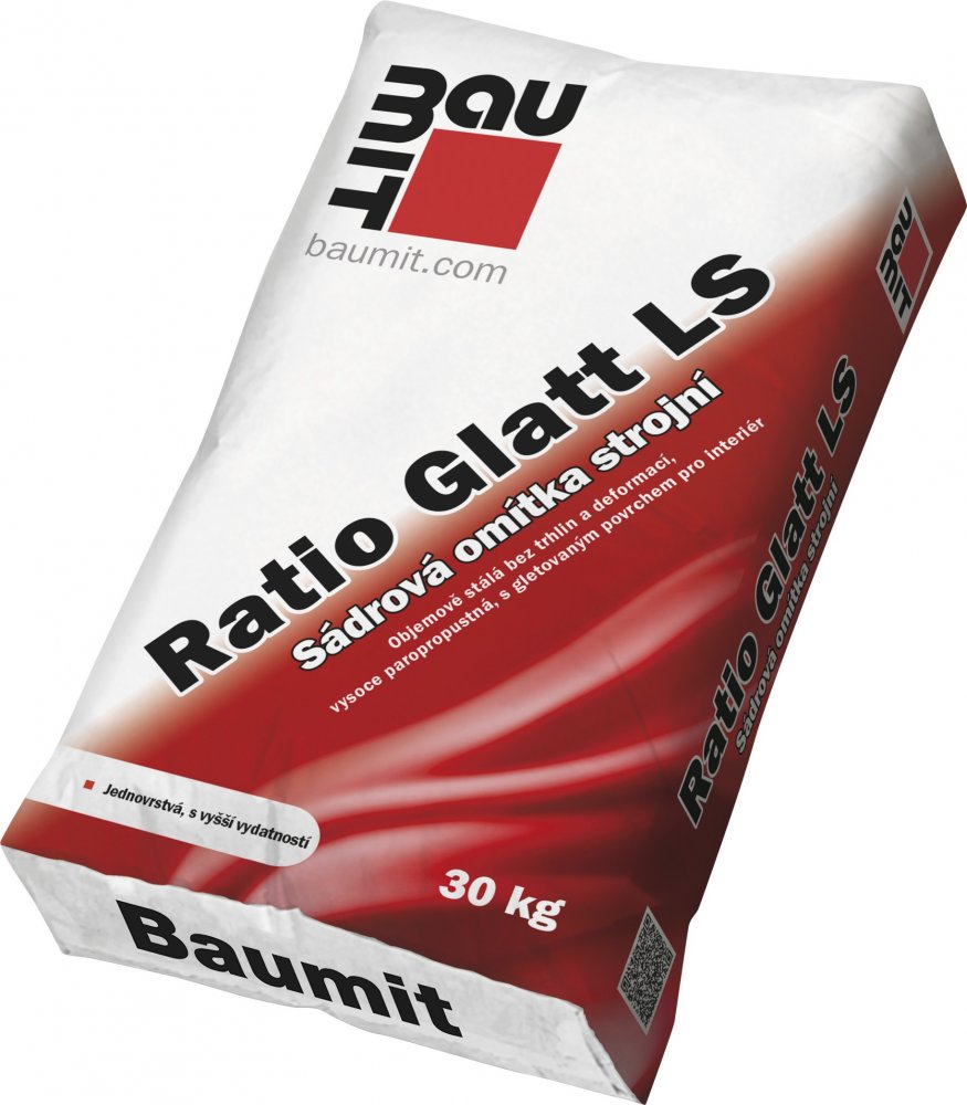 Omítka sádrová Baumit Ratio Glatt LS 30 kg