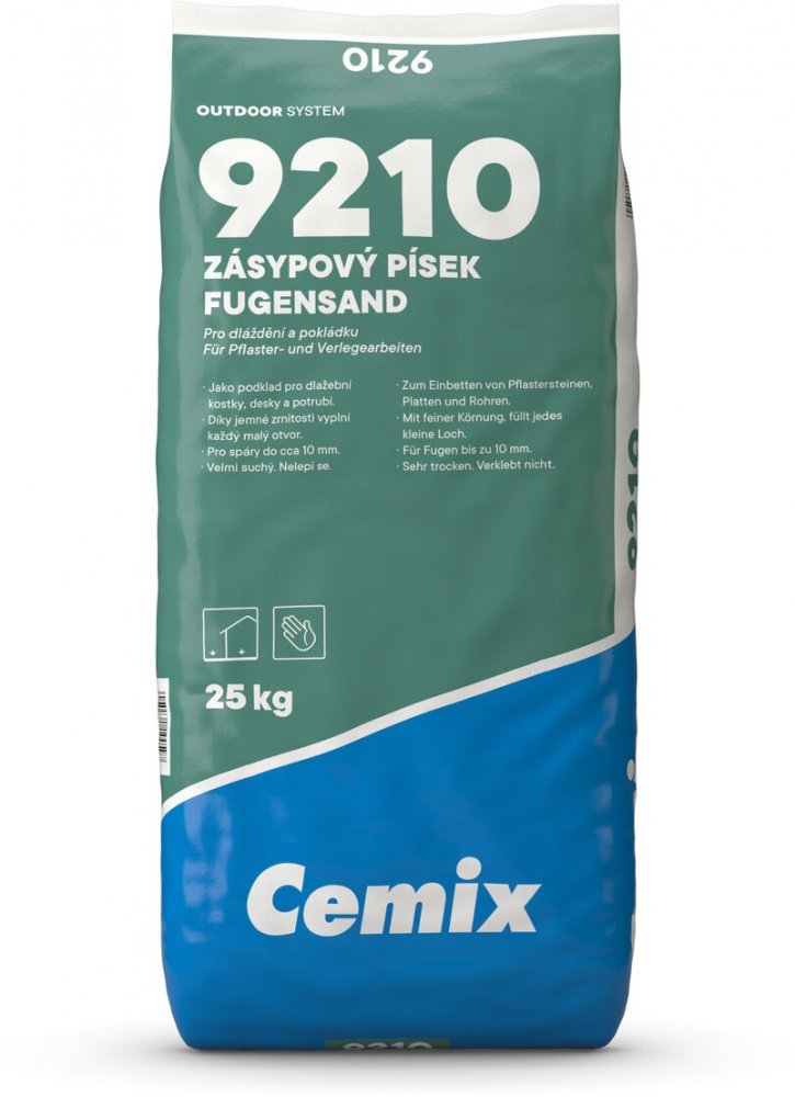 Písek zásypový Cemix 9210 25 kg