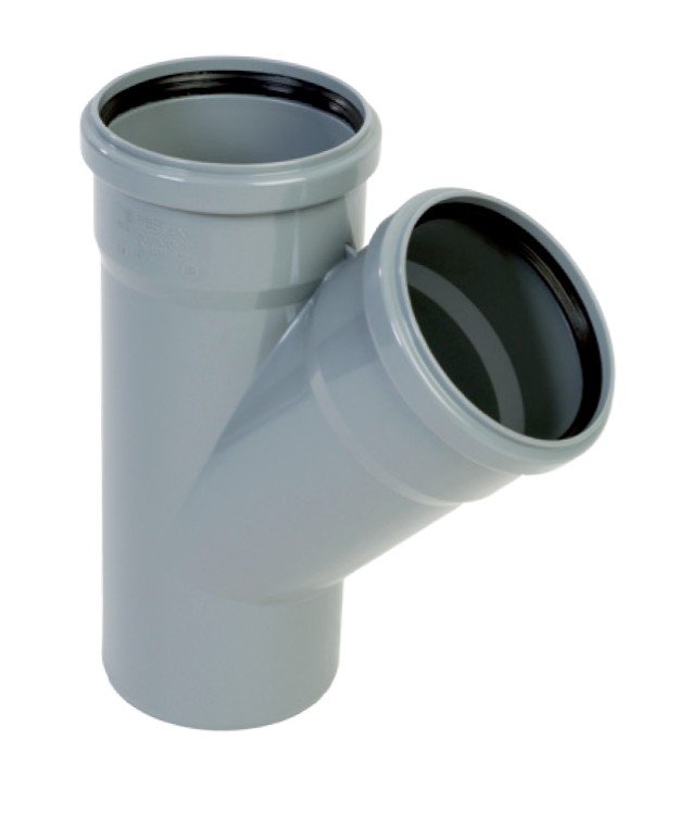 Odbočka odpadní HTEA DN 110/75 45°