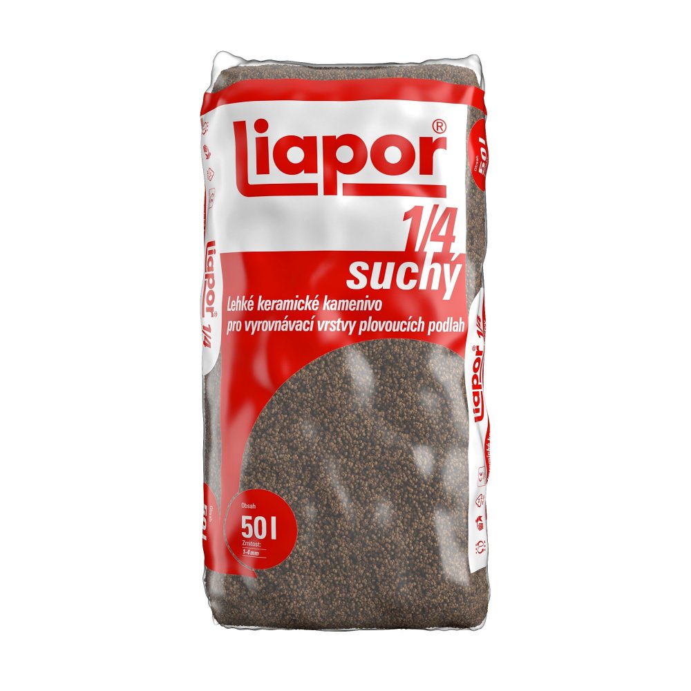 Kamenivo keramické (keramzit) Liapor 1-4 mm 50 l