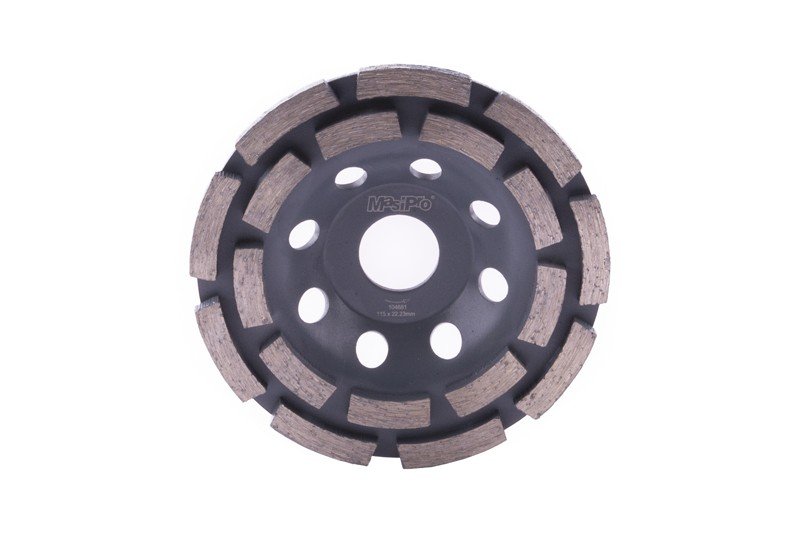 Kotouč diamant.brusný dvouřadý 115 mm
