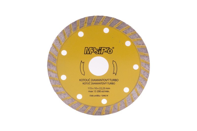 Kotouč diamant.turbo 115 mm