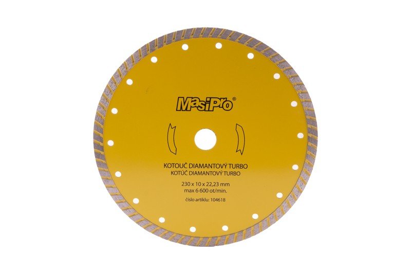 Kotouč diamant.turbo 230 mm