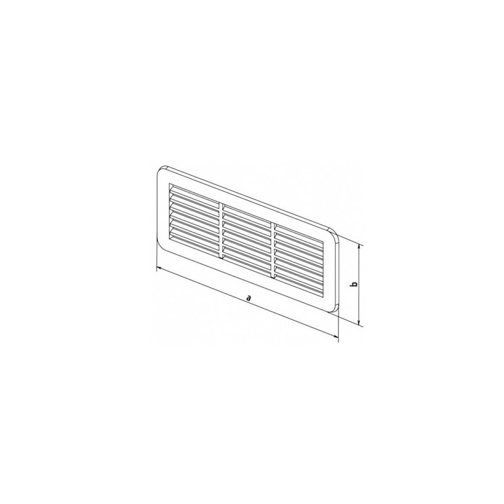 Mřížka větrací VMD 150x60B/0235
