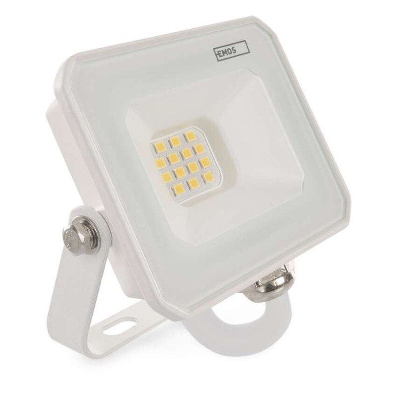 Reflektor EMOS Simpo LED / 10W / IP65 / 1 000 lm / bílý
