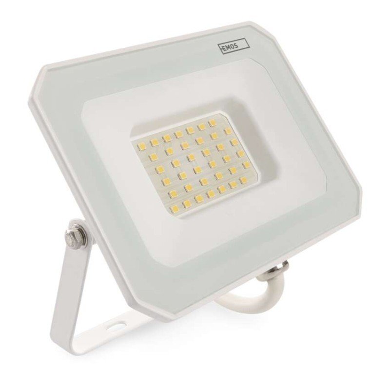 Reflektor EMOS Simpo LED / 30W / IP65 / 3 000 lm / bílý