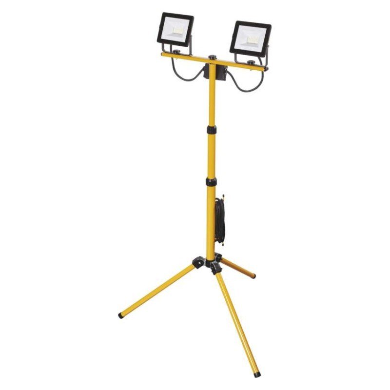 Reflektor na stativu EMOS Hobby Slim 2×20,5 W / 3200 lm