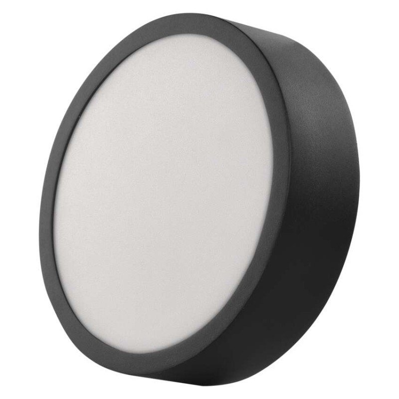 Svítidlo EMOS Nexxo přisazené kruhové se změnou CCT LED / 12,5W / IP40 / 1 100 lm / černé