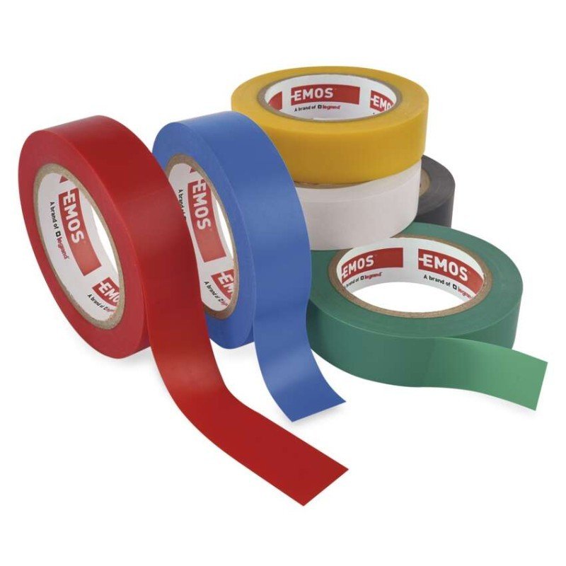 Páska izolační EMOS PVC 15 mm × 8 m colormix - 6ks