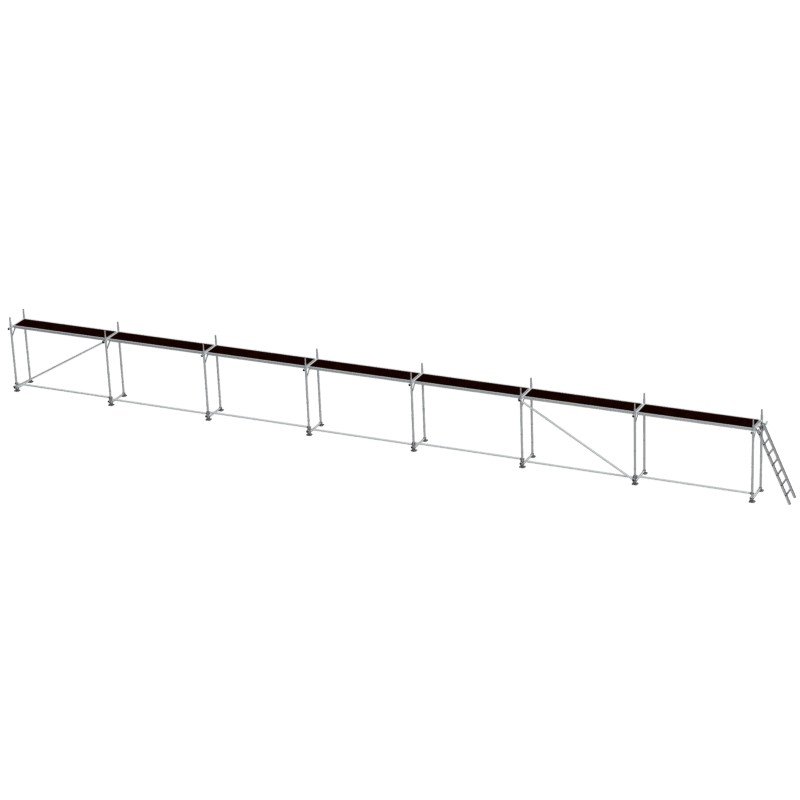 Lešení fasádní Jumbo Superflex Pro 1,8×21 m