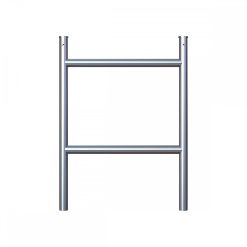 Rám zábradlí úzký Jumbo 1 m 2 příčky 74x100 cm