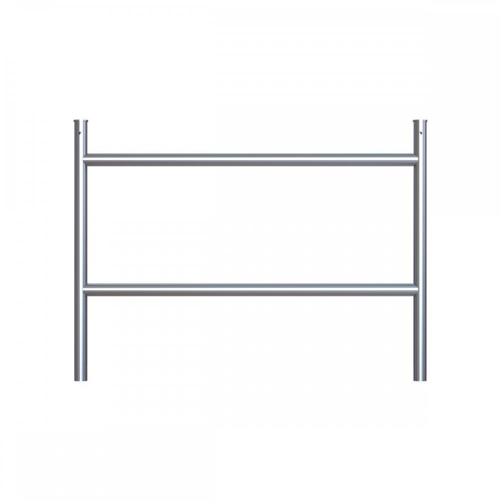 Rám zábradlí široký Jumbo 1 m 2 příčky 135x100 cm