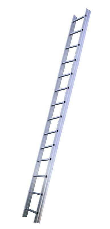 Žebřík střešní profesionální Jumbo 14 příček - 4 m